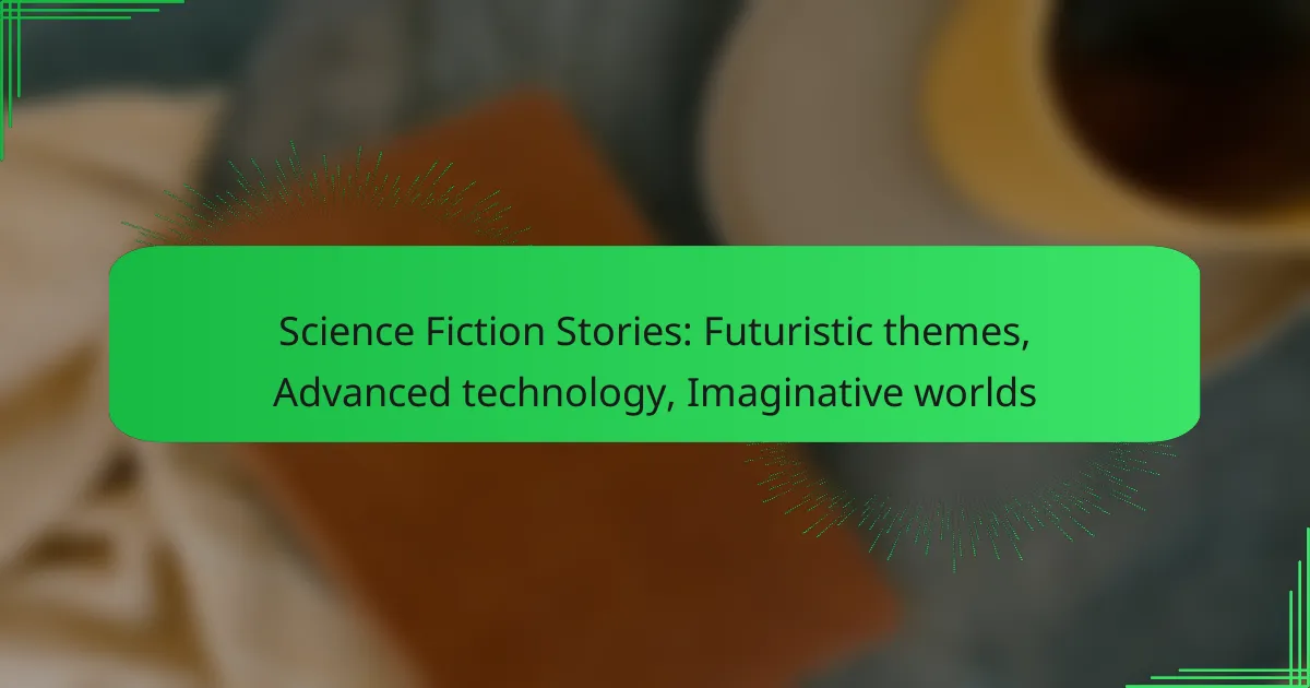 Science Fiction Stories: Futuristic themes, Advanced technology, Imaginative worlds